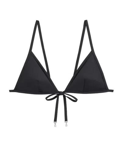 Dior Iviera Bikini Top In Black