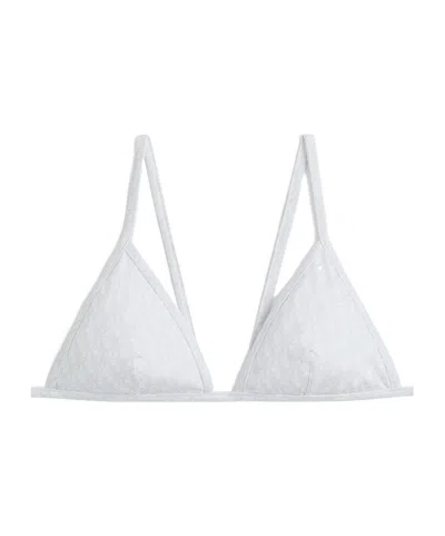Dior Iviera Bikini Top In White