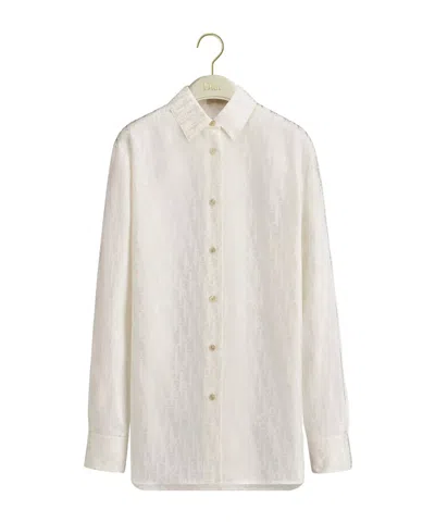 Dior Iviera Blouse In Neutral