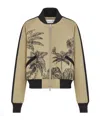 Dior Iviera Bomber Jacket In Brown
