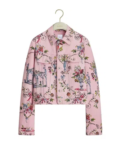 Dior Iviera Cropped Jacket In Black