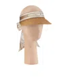 Dior Iviera D-ocean Visor With Mitzah