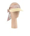 Dior Iviera D-ocean Visor With Mitzah
