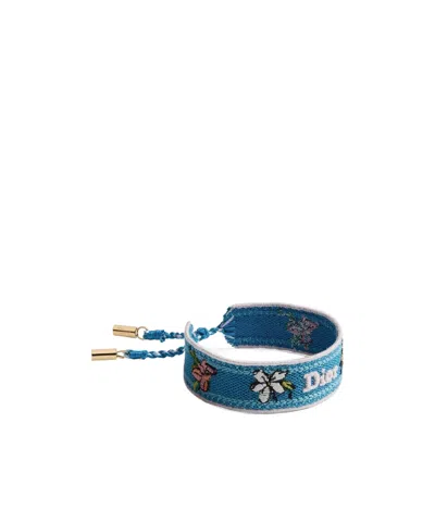 Dior Iviera  Band Bracelet In Blue