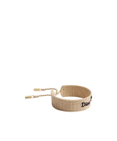 Dior Iviera  Band Bracelet In Gray