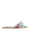 Dior Iviera  Bow Slide In Multi