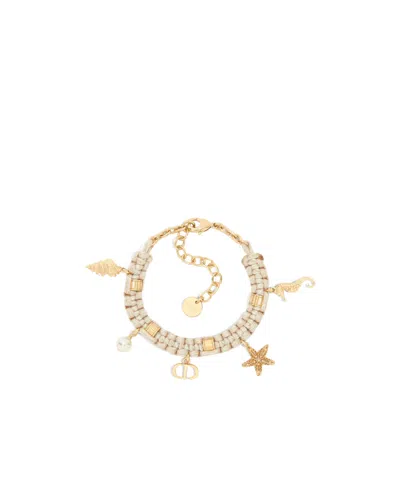 Dior Iviera  Cabinet D'été Bracelet In Gold