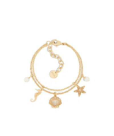 Dior Iviera  Cabinet D'été Bracelet In Gold