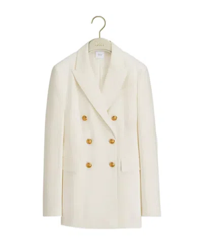 Dior Iviera  Médaillon Fitted Jacket In Multi