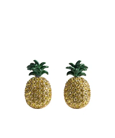 Dior Iviera  Sparkling Fruit Earrings In Green