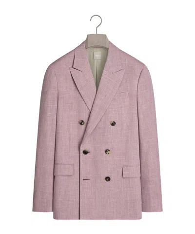 Dior Iviera Double-breasted Jacket In Pink