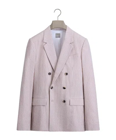 Dior Iviera Double-breasted Jacket In Transparent