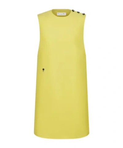 Dior Iviera Dress In Yellow