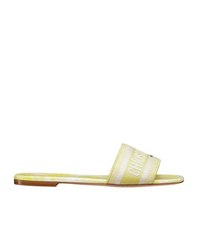 Dior Iviera Dway Sandals In Nude