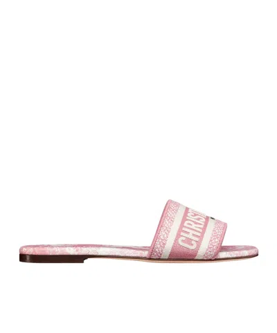 Dior Iviera Dway Slide In Pink