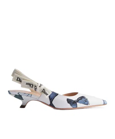 Dior Iviera J'a Slingback Pump In Multi
