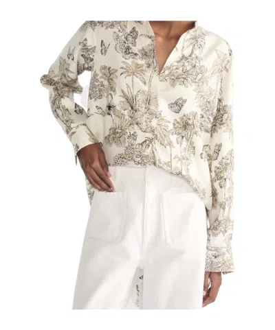 Dior Iviera Long Blouse In White
