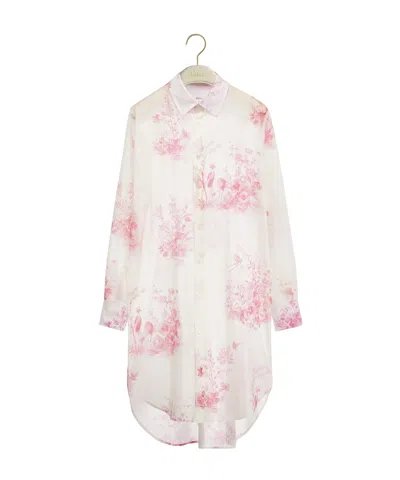 Dior Iviera Long Blouse In White