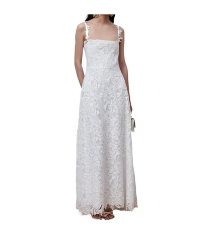 Dior Iviera Long Dress In White