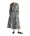 Dior Iviera Mid-length Flared Skirt In Gray