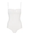 Dior Iviera One-piece Swimsuit In White