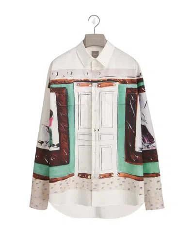 Dior Iviera Oversized Shirt In Multi