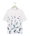 Dior Iviera Oversized T-shirt In White