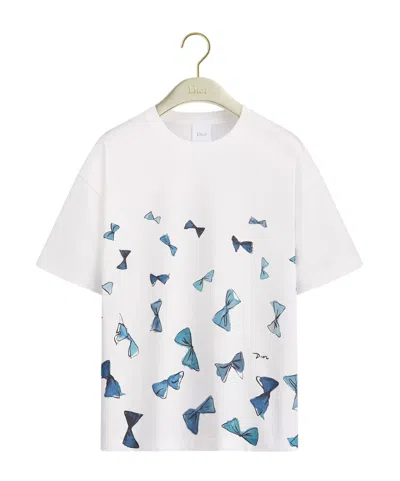 Dior Iviera Oversized T-shirt In White
