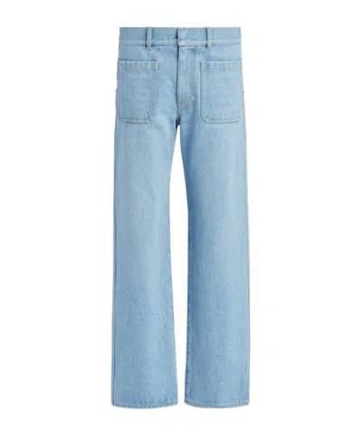 Dior Iviera Regular-fit Jeans In Blue