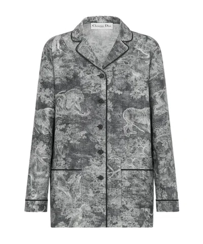 Dior Iviera Shirt In Gray