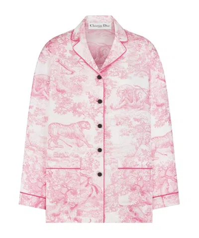 Dior Iviera Shirt In Pink