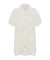 Dior Iviera Short-sleeved Shirt In White