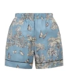 Dior Iviera Shorts In Blue