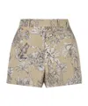 Dior Iviera Shorts In Brown