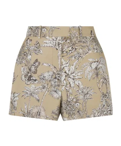 Dior Iviera Shorts In Brown