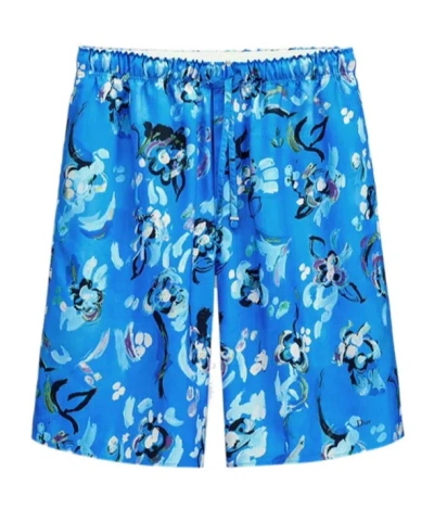 Dior Iviera Shorts In Blue