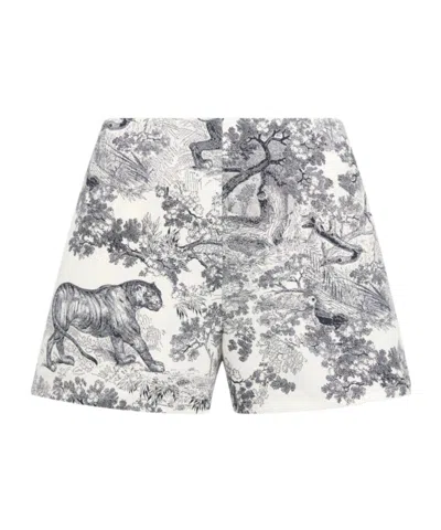Dior Iviera Shorts In Multicolor