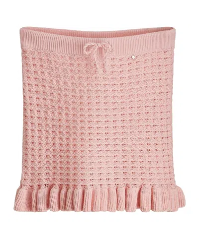 Dior Iviera Straight Miniskirt In Pink