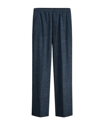 Dior Iviera Tailored Track Pants In Blue