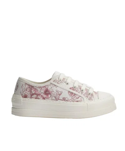 Dior Iviera Walk'n' Platform Sneaker In Pink
