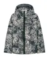 Dior Iviera Waterproof Hooded Jacket In Black