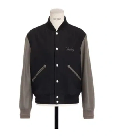Dior Ling Varsity Jacket In Black