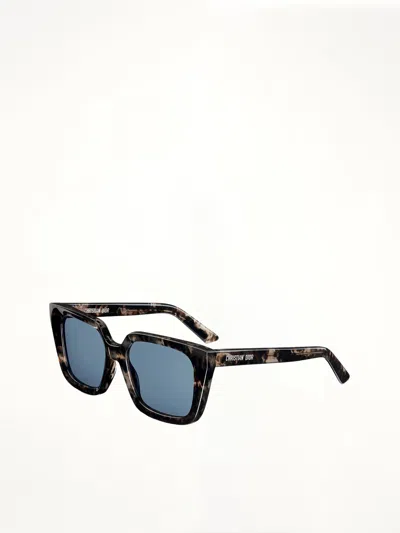 Dior Midnight S1i 29c0 Square Sunglasses In Multi