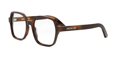 Dior Midnighto S1i Women's Glasses, Tortoiseshell, Size 53 In Burgundy