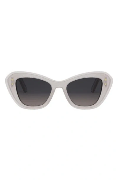 DIOR 'DIORPACIFIC B3U 52MM BUTTERFLY SUNGLASSES