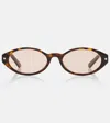 Dior Pacific R1i Oval Sunglasses