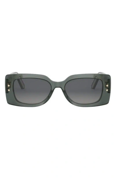 Dior Pacific S1u Sunglasses In Dark Green Grey Gradient