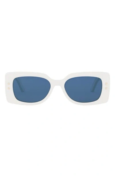 Dior 'pacific S1u 53mm Rectangular Sunglasses In Multi