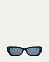 Dior Pacific S2u Square Sunglasses In Blue