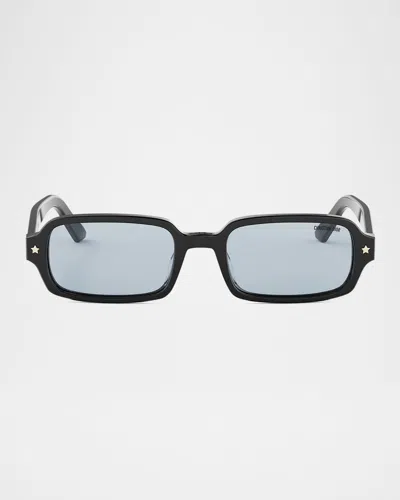 Dior Pacific S31 Rectangle Sunglasses In Sblkblu | ModeSens